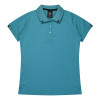 Watson Womens Polos Teal Black